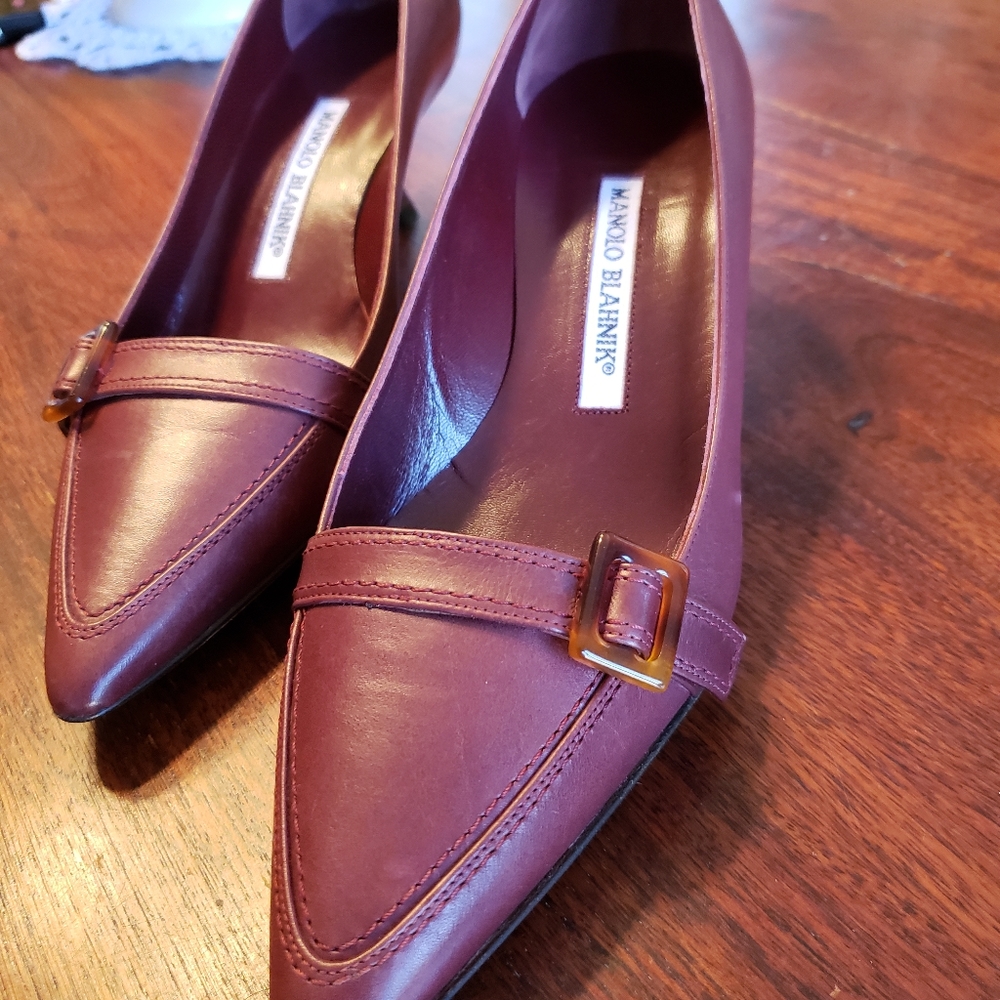 Manolo Blahnik heels size 6 (36.5) - Picture 3 of 4